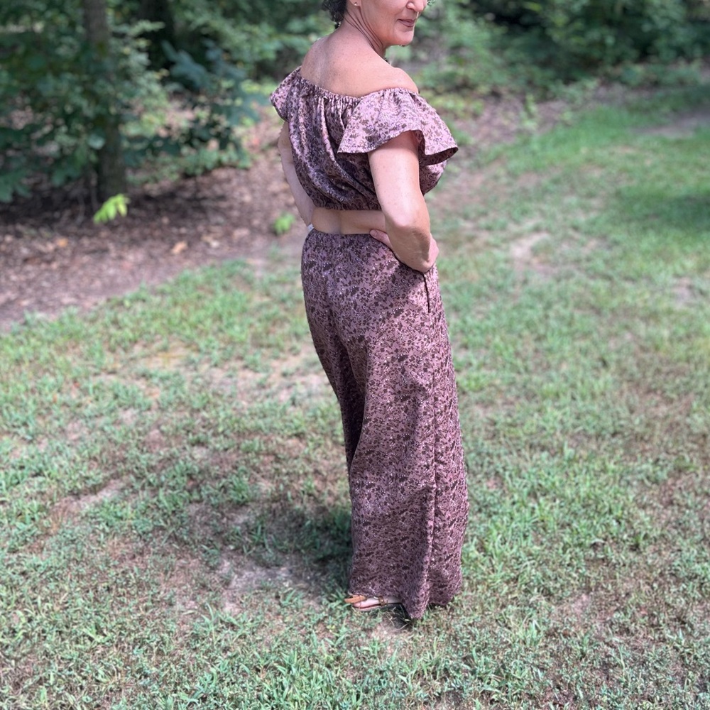 Two piece set Vintage Fabric S/M - Picture 7 of 8